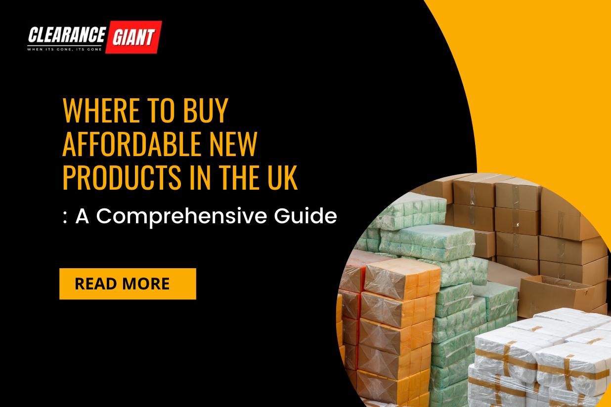 Where to Buy Affordable New Products in UK