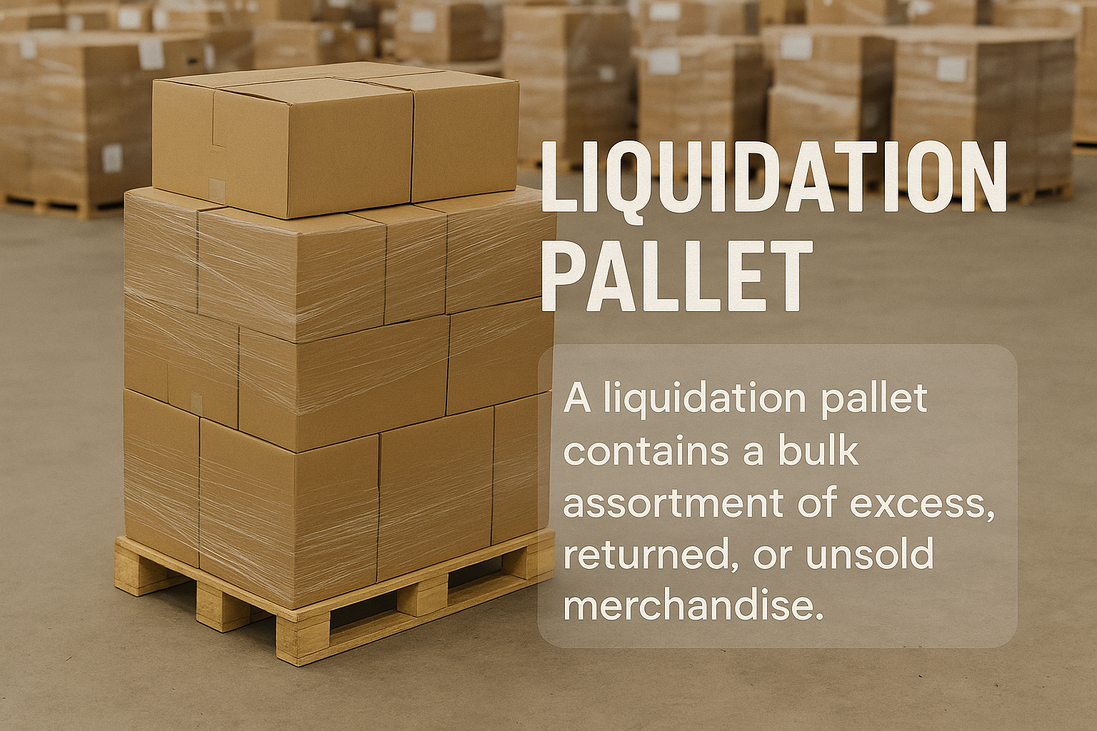 Liquidation Pallet UK: The Smart Way to Buy Wholesale Goods.