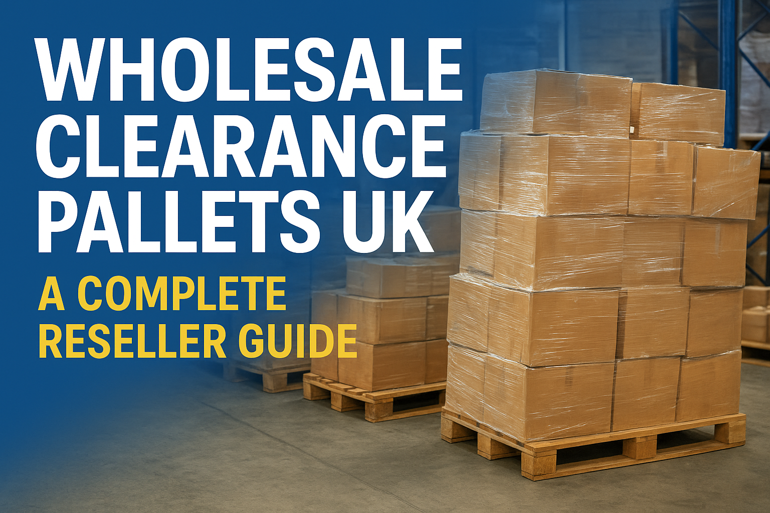 Wholesale Clearance Pallets UK: A Complete Reseller Guide