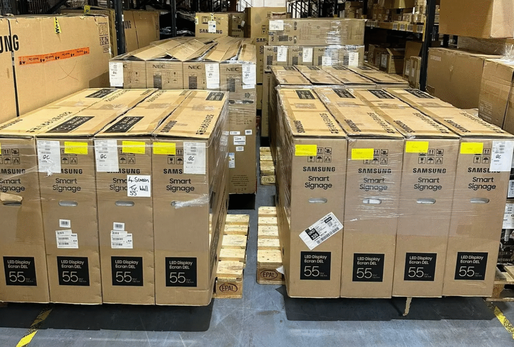 Wholesale Returns Pallets UK